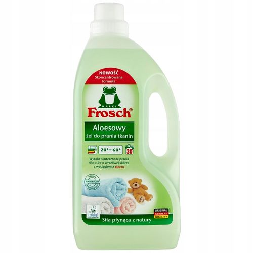 Frosch Żel do Prania Tkanin Aloesowy Granat Mix 3L 60pr + Płukanie Gratis na Arena.pl