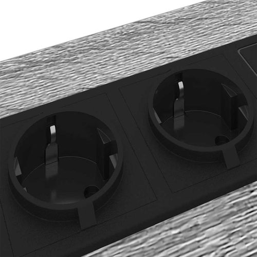 Szafka Nocna 2 pcs Szary dąb sonoma 41.5 x 40.5 x 55 cm na Arena.pl