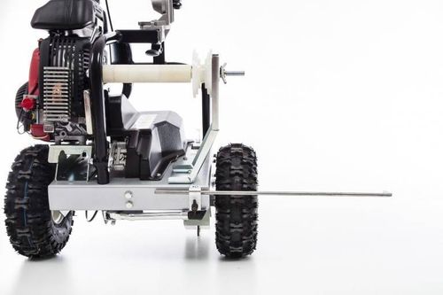 VONBLON KVM600MH-LI URZĄDZENIE MASZYNA AKUMULATOROWA DO UKŁADANIA PRZEWODU KABLA KABLI NA TRAWNIKU PORTABLE WINCH - OFICJALNY DYSTRYBUTOR - AUTORYZOWANY DEALER CEDRUS na Arena.pl