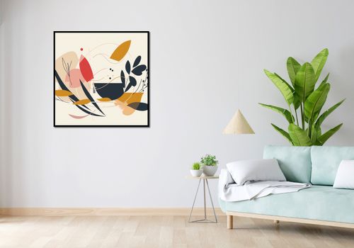 Plakat 90x90cm Porywista Flora na Arena.pl