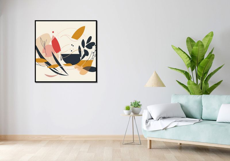 Plakat 90x90cm Porywista Flora zdjęcie 4