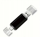Pendrive 128GB Pamięć Flash USB C 2w1 USB 2.0 różne kolory