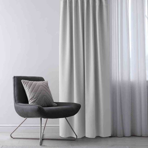CURT/AH/BLACKOUT/EYELETS/L.GREY/140X270/1PC zdjęcie 6