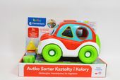 CLE BABY autko sorter ksztalty i kolory 50808