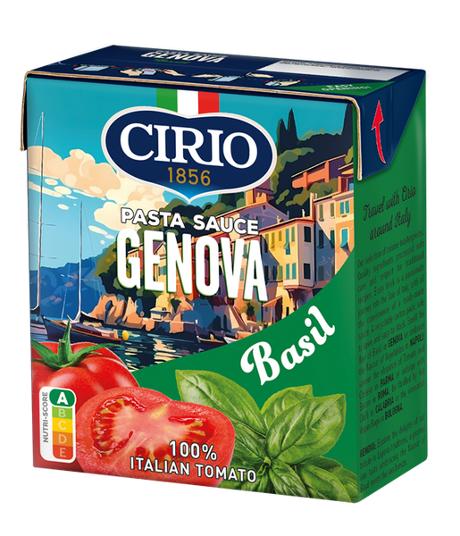 CIRIO Sos Genova - Basil 340 g Tetra Pack zdjęcie 1