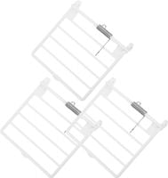 Drzwi do klatki dla gołębi 3 sztuk wejście jednokierunkowe plastikowe