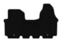 Dywaniki welurowe CARLUX-SILVER do Nissan Primastar 2001-2014, czarne