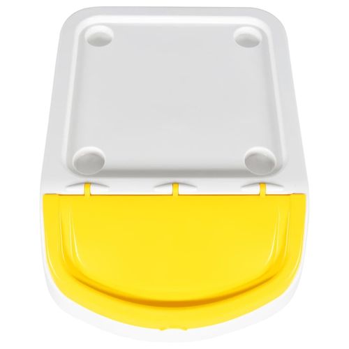 Kosze na śmieci układane w stos, 3 szt., białe, PP, 120 L na Arena.pl