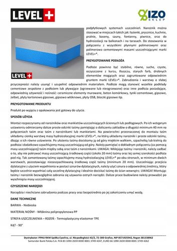 Narożnik Uszczelniający 10 szt Wewnętrzny B01 na Arena.pl