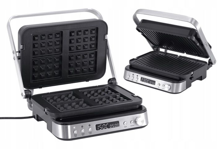 Grill Elektryczny 2000W + Gofrownica Blaupunkt zdjęcie 3