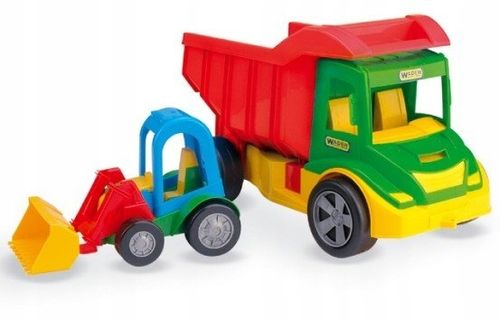 Wader 32210 Multi Truck z buggy spychacz na Arena.pl