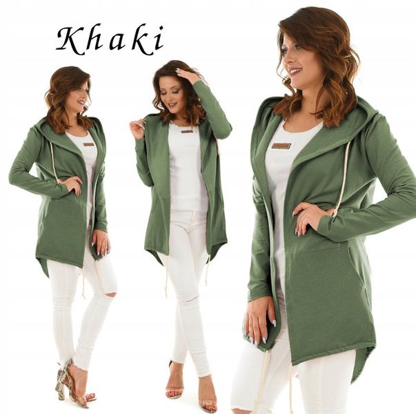 M429 NARZUTKA kardigan blezer KAPTUR zdjęcie 2