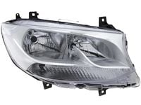 Reflektor PRAWY Lampa przód ze światłem do jazdy dziennej Mercedes