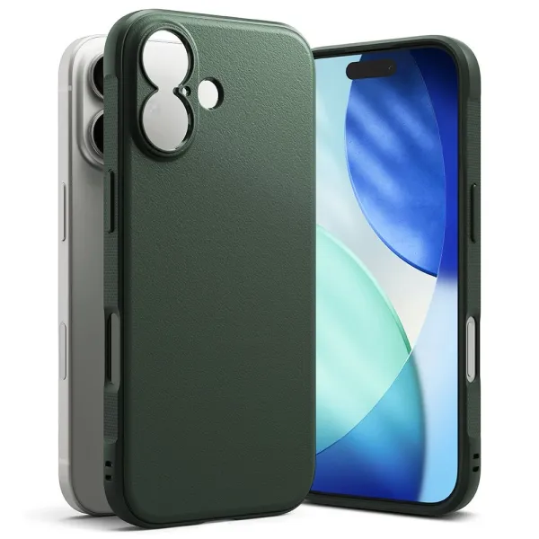 Etui Ringke Onyx na iPhone 17 - zielone zdjęcie 1