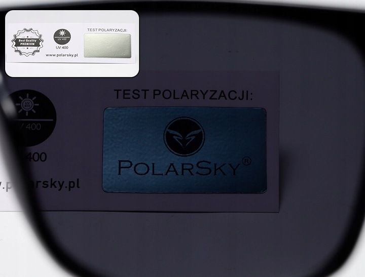 Ekskluzywne okulary polaryzacyjne z kryształkami zdjęcie 11