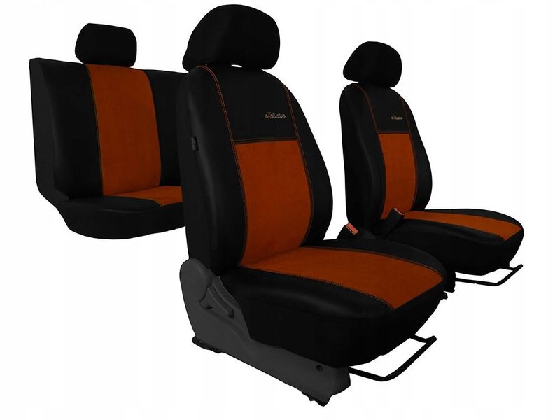 SUZUKI SPLASH SX4 I IGNIS SWIFT pokrowce ALKANTARA zdjęcie 9