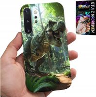 ETUI DO SAMSUNG NOTE 10 PLUS - DINO DINOZAUR TYRANOZAUR CASE + FOLIA