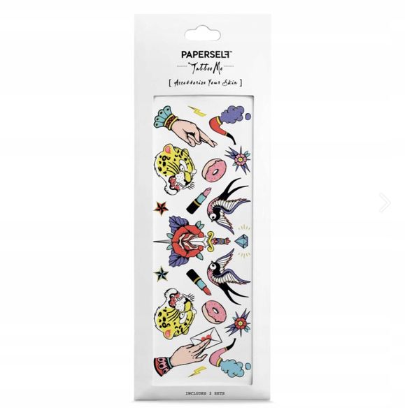 Paperself tatuaż kolorowy extra jakość Szkoła zdjęcie 1