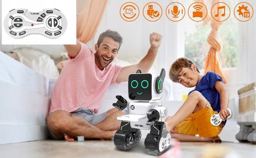 INTELIGENTNY ROBOT ZABAWKOWY DLA DZIECI Z PROGRAMOWALNYM DŹWIĘKIEM na Arena.pl