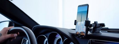 SAMOZACISKOWY MOCNY UCHWYT DO SZYBY DESKI ŁADOWARKA SAMOCHODOWA 4xUSB 7A na Arena.pl