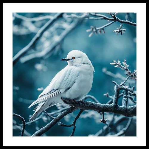 Plakat 40x40cm Perłowy Ptak na Arena.pl