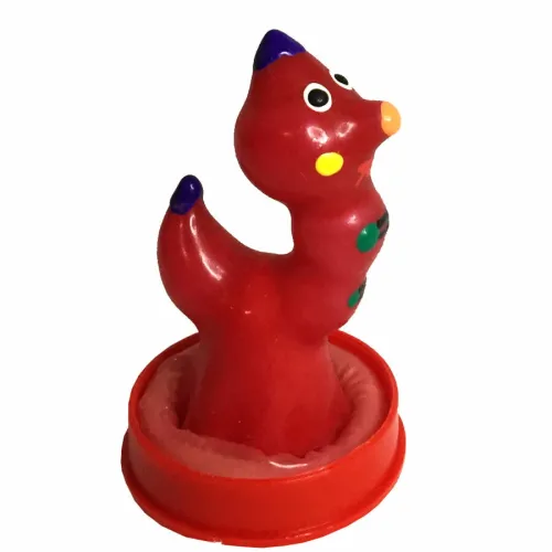 condomerie worm - artystyczna prezerwatywa ręcznie malowana, lateksowa na Arena.pl