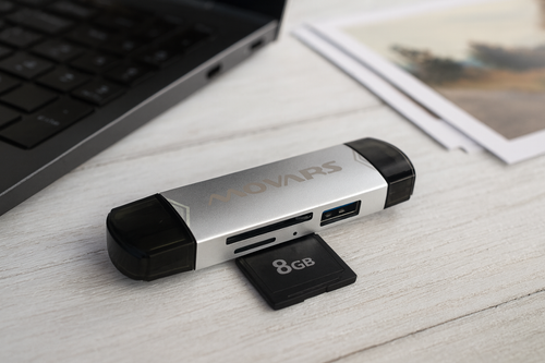 Czytnik Kart 6w1 USB 3.0 USB-C microUSB SD microSD OTG szybki transfer na Arena.pl