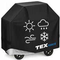 POKROWIEC NA GRILLA GRILL GAZOWY WODOODPORNY DUŻY SOLIDNY 145x61x117