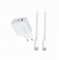 Szybka ładowarka 45W z długim kablem 2m 2 wejścia do Google Pixel 6