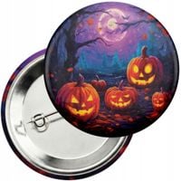 Przypinka z agrafką 59mm - HALLOWEEN