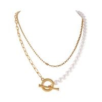 Podwójny naszyjnik z kolekcji Afrodyta Pearls by Klaudia Nieścior
