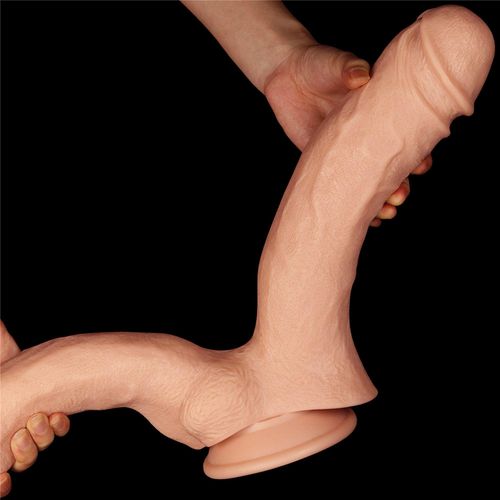 12'' realistic mega double dildo na Arena.pl