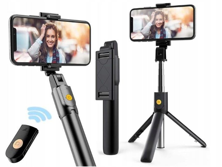 Kijek Selfie Tripod do Zdjęć Iphone Android +Pilot zdjęcie 1