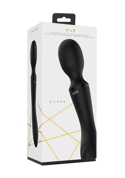 Enora - Wand & Vibrator - Black zdjęcie 1