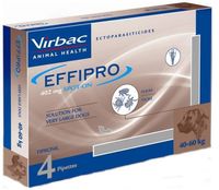 effipro  spot-on pies xl 40-60 kg (pipeta 4 x 4,02ml)