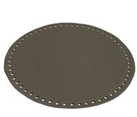 Dno do torebki fi 25 cm ( ciemna szara )