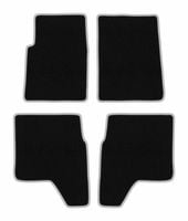 Dywaniki welurowe CARLUX-SILVER do Hyundai Galloper 1991-2003 czarne
