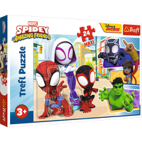 Puzzle Trefl 24 Elementy Maxi- Spidey I Przyjaciele” / Spidey Trefl  14348