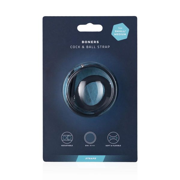 Boners Cock & Ball Strap - S/M zdjęcie 5