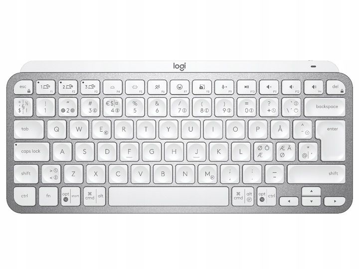 Klawiatura Logitech MX Keys Mini - Bluetooth TV / Android Mac QWERTY NORDIC zdjęcie 1