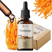 Cordyceps Krople Suplement Ekstrakt Mikrocząsteczkowy (20 000mg) 50 ml