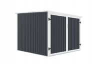 Garaż SCHOWEK NA ROWERY Z UCHWYTAMI METALOWY