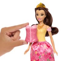 DISNEY PRINCESS BELLA LALKA HISTORYJKA 2W1