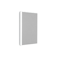 Efapel głośnik 5' 2-drożny kwadratowy płaski 8ohm natynkowy biały 75104 cbr