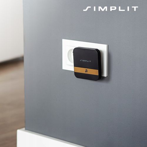 DZWONEK BEZPRZEWODOWY BEZBATERYJNY DO DRZWI FURTKI WODOODPORNY IP44 na Arena.pl