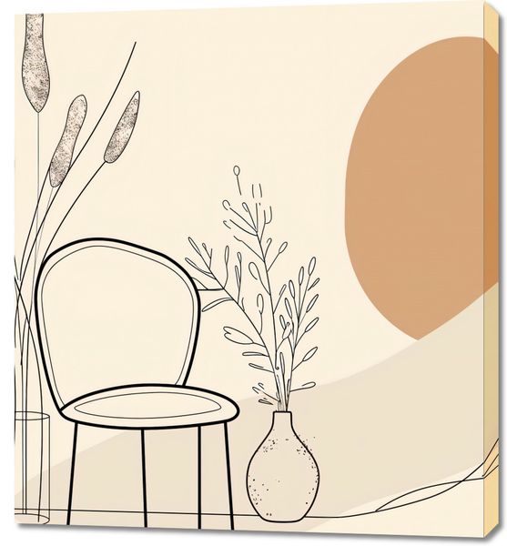 Obraz 90x100cm Kącik Spokoju zdjęcie 1