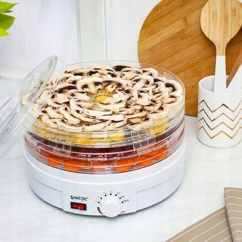 SUSZARKA SPOŻYWCZA DO GRZYBÓW OWOCÓW WARZYW REGULACJA 5 POZIOMÓW 600W na Arena.pl