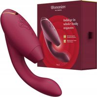 WIBRATOR SSĄCY MASTURBATOR DUO 2 WIBRUJĄCA ZABAWKA EROTYCZNA 14 POZIOMÓW