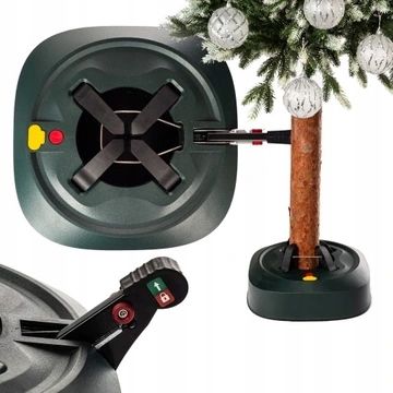 Stojak CHOINKOWY z pedałem nożnym pod choinkę podstawka drzewko pojemnik na Arena.pl