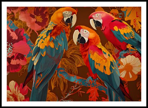 Plakat 84,1x59,4cm Kolorowe Ary na Arena.pl